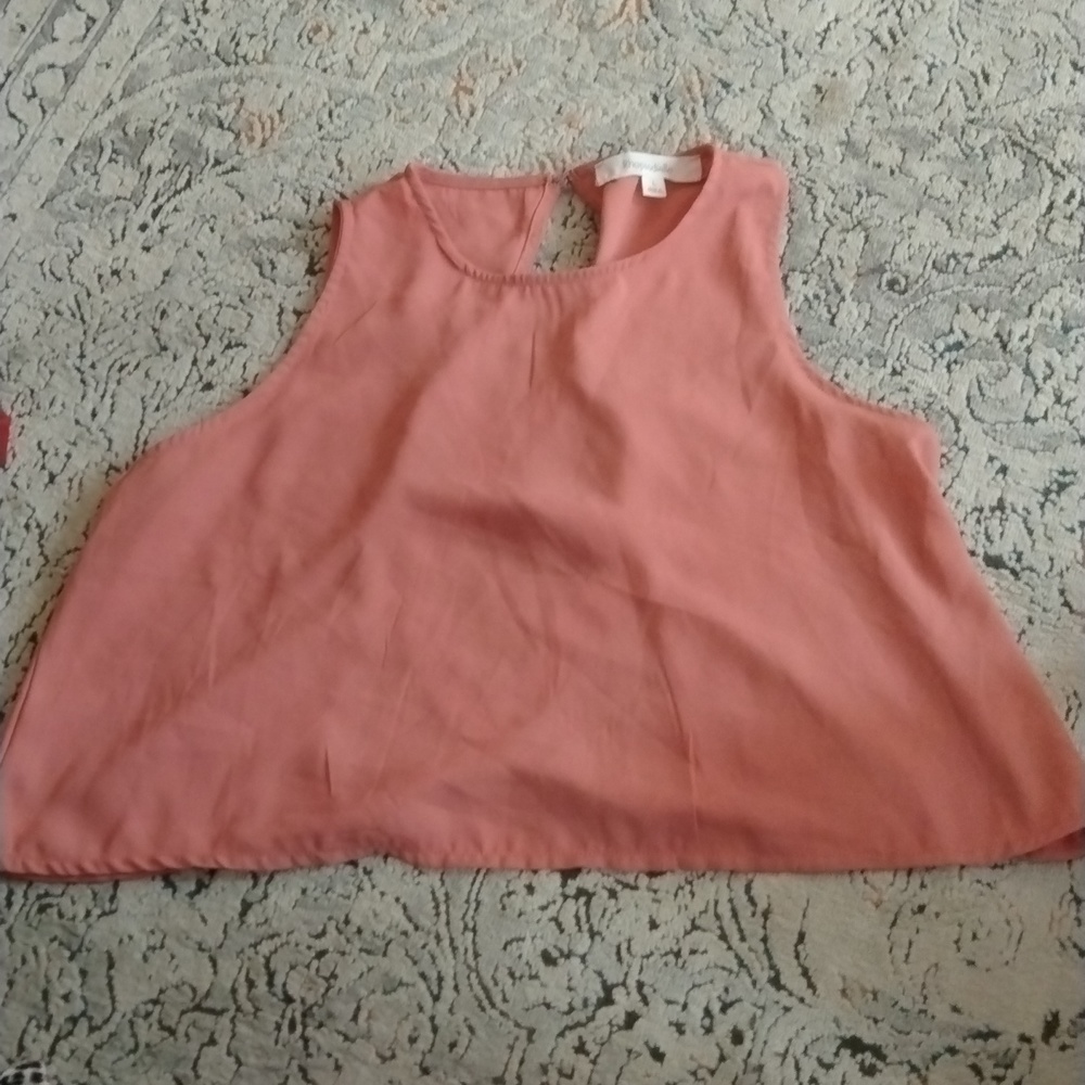 Rhapsodielle Tank Top Peach Color size L